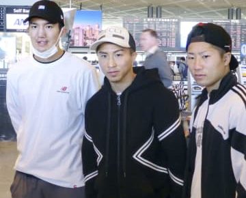 井上尚弥、体力強化合宿へ出発