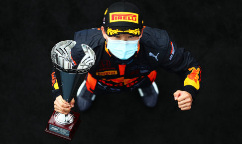 【F1】角田裕毅、アルファタウリからの2021年F1参戦が決定！「自分らしく、毎戦、全力で戦っていきます」