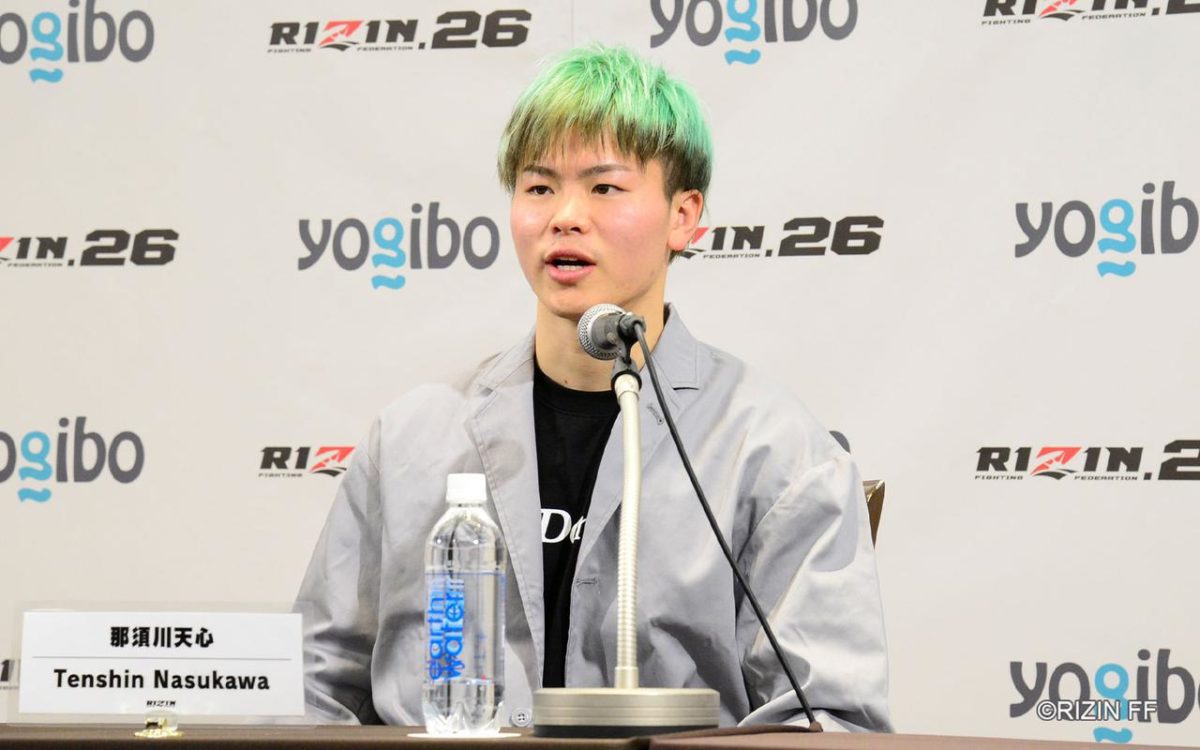 【総合格闘技】「RIZIN.26」那須川天心が語った矜持「僕がいない大晦日なんてありえない」
