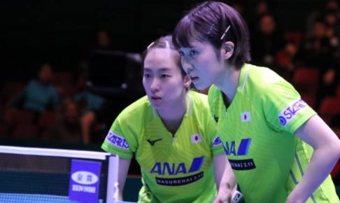 五輪代表の石川佳純/平野美宇ペアが圧巻V　2021年初の国際大会で力見せる＜卓球・WTTコンテンダードーハ＞