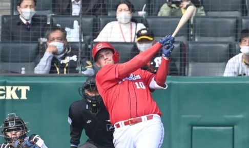 広島・クロンが特大の満塁弾！OP戦2戦連発と本領発揮