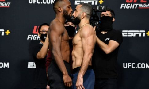 UFCファイトナイト・ラスベガス21：公式計量結果