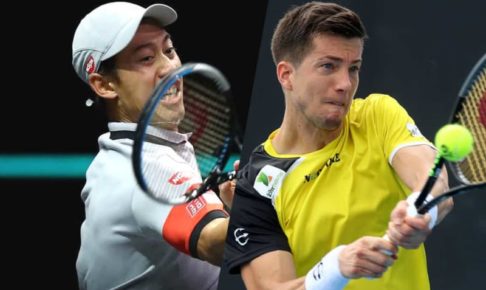 【17日24時以降開始】錦織圭の「ATP500 ドバイ」3回戦。世界59位ベデネと初対戦。