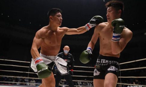 【RIZIN】元K-1戦士・大雅が若武者・基山幹太に判定勝ち「気持ちが強いのでムキになった」