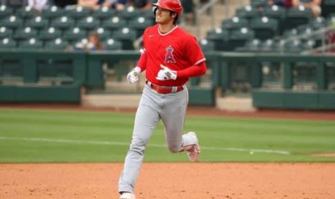 【MLB】大谷翔平は3打数1安打、第2打席で中前打＆二盗　OP戦10試合連続安打に