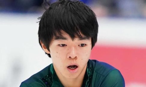 鍵山優真　表彰台確定で喜び爆発　190.81点　合計291.77点