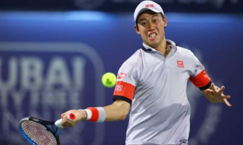 錦織、タフマッチ制し「たこ焼きみたいな気分」。3回戦はチチパスに挑む[ATP1000 マイアミ]