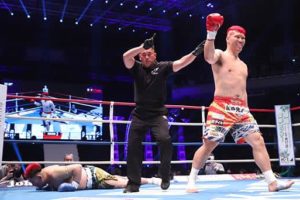 【K-1】京太郎が〝復帰戦〟KO完勝「勝ったら芸能人と付き合えると聞いた」