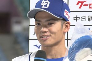 根尾昂、成長の理由がココに…「試合中に修正点気づくように」彼の言葉で真っ先に思い浮かんだ“最多安打の男”