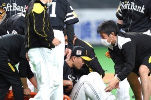 ソフトバンク千賀、左足首の靱帯損傷が判明　復帰まで2～3カ月…東京五輪出場は困難か