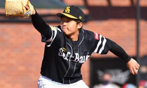 ダルが「１球で肩もげる」と絶賛した鷹の２１歳・田浦がプロ初勝利