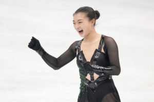 坂本花織がフリー150点超え2位　ロシア勢に割って入る　フィギュア世界国別対抗戦