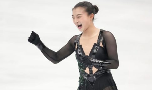 坂本花織がフリー150点超え2位　ロシア勢に割って入る　フィギュア世界国別対抗戦
