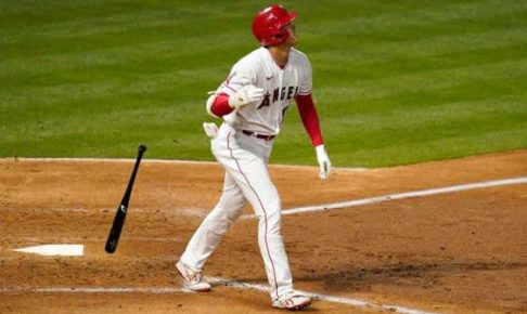 【MLB】大谷翔平、通算100号確信の大飛球も…元巨人ガルシアの好捕で“有原撃ち”ならず