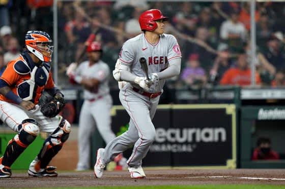 大谷翔平、第1打席で技あり中前打&二盗! MLB通算32盗塁は岩村氏に並ぶ日本人歴代6位 大谷翔平、第1打席で技あり中前打&二盗! MLB通算32盗塁は岩村氏に並ぶ日本人歴代6位