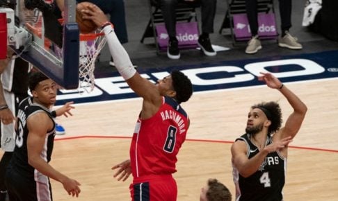 NBA=ウィザーズ八村、5試合ぶり出場で13得点 ラプターズ渡辺9得点 NBA=ウィザーズ八村、5試合ぶり出場で13得点 ラプターズ渡辺9得点