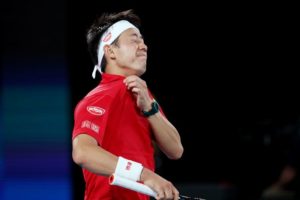 テニス＝錦織がエストリル・オープン棄権、右足を負傷