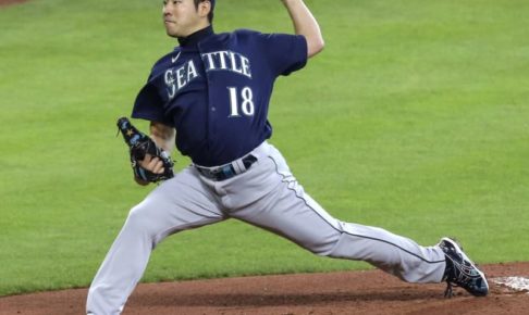 菊池、7回無失点で初勝利