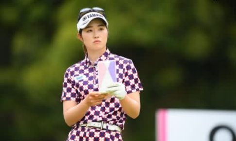 ＜速報＞国内女子は雷雲接近のため中断　植竹希望が単独首位