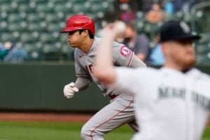 【MLB】大谷翔平、投手なのにチームトップ4盗塁　快足二盗に米メディア「凄まじいスピード」