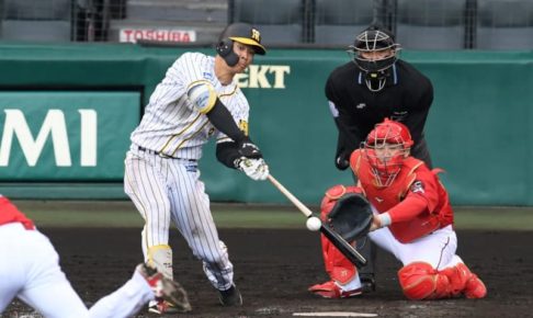 阪神・ドラ1佐藤輝　4番デビューでプロ初の満塁弾！「打つことができてよかった」