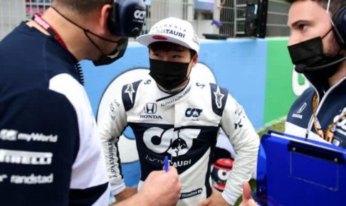 角田裕毅、燃圧低下で序盤リタイア「ペースはよかったので完走できず残念」アルファタウリ・ホンダ／F1第4戦