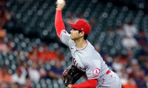【MLB】大谷翔平、メジャー自身初のリアル三刀流　7回10K1失点で2勝目ならずも右翼手でプレー