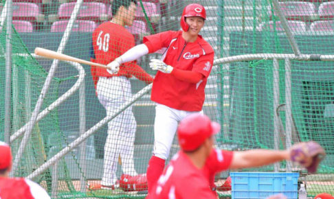 広島・西川龍馬が挽回誓った！「僕と誠也が打てば」中軸の責任感にじませた