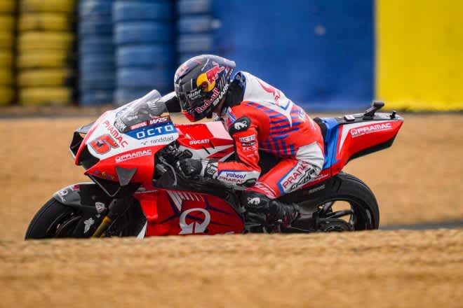 MotoGP第5戦フランスGP:転倒が相次いだ初日、総合トップはヨハン・ザルコ。マルク・マルケスは総合8番手 MotoGP第5戦フランスGP:転倒が相次いだ初日、総合トップはヨハン・ザルコ。マルク・マルケスは総合8番手