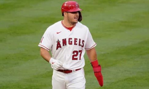【MLB】現役最強トラウト、右ふくらはぎの張りで戦線離脱　復帰まで6～8週間