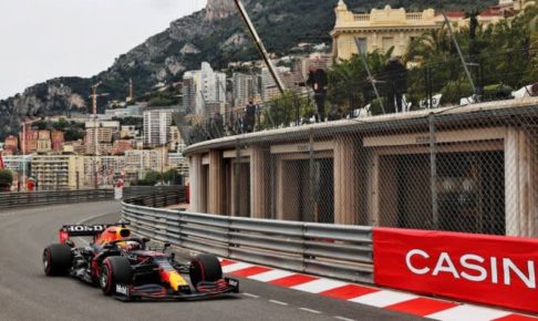 フェルスタッペンがトップ。好調フェラーリが2、3番手に続く【タイム結果】F1第5戦モナコGPフリー走行3回目