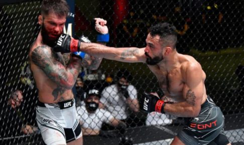 UFCファイトナイト・ラスベガス27：激しい打ち合いを制すはフォント、ガーブラントは連勝ならず