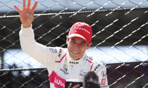 【第105回インディ500】エリオ・カストロネベスが史上最多に並ぶ4勝目…連覇を目指した佐藤琢磨は14位