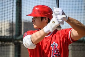 大谷　菊池雄星から衝撃の初球本塁打　弾丸ライナーでセンターへ