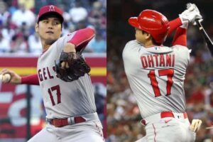 【MLB】大谷翔平、3勝目ならずも5回8K2失点　ボーク連発に不服…バットではマルチ二塁打