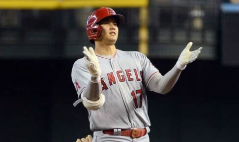 【MLB】大谷翔平、代打で追撃175キロ中前打　敵地も喝采、エ軍5点差逆転勝ちで初5連勝