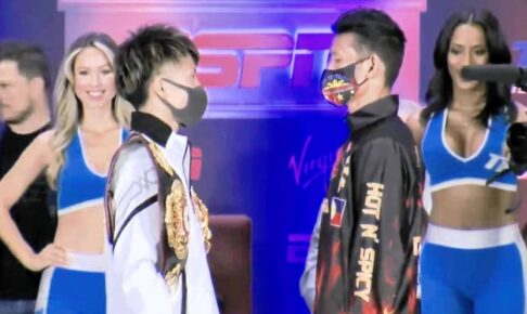 井上尚弥　米国の期待に「求められている試合をしたい」公式会見でダスマリナスと対面