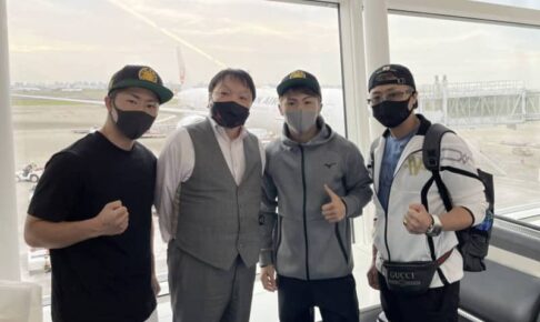 【ボクシング】統一王者・井上尚弥が凱旋帰国「近い目標は、バンタム級4団体統一」