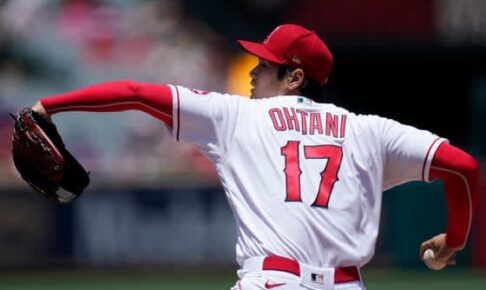 【MLB】大谷翔平、雄叫び力投も4勝目＆日米通算50勝ならず　6回9K1失点、打撃は3の0