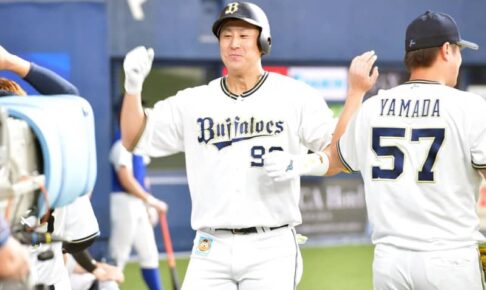 オリックス・杉本が2打席連発　ロッテキラーぶり発揮の今季対戦10本塁打目