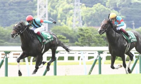 【CBC賞】ファストフォースが前日の日本レコードを塗り替える超ド級タイムで勝利　鮫島駿「特殊な馬場状態なので…」