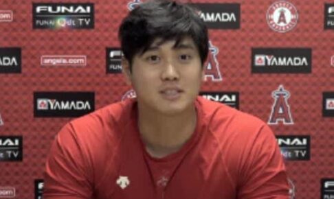 【MLB】大谷翔平、松坂引退に「ビックリ」　“魔球”に憧れ「ジャイロボール投げられると」