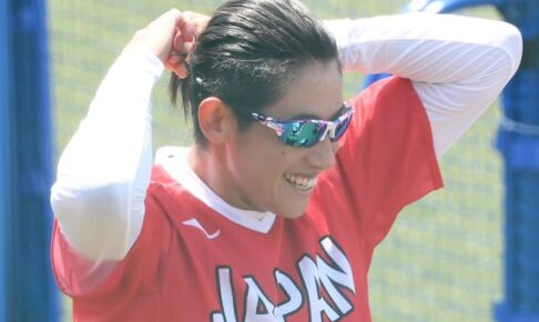 上野由岐子　13年ぶり五輪へ前日調整　侍ヘアは「結べるだけ伸びた　そういう運命」