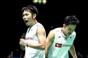 “ソノカム”園田・嘉村ペア、知られざるダブルス結成秘話“風呂場での誓い”。日本バドミントン男子初メダルへの道程