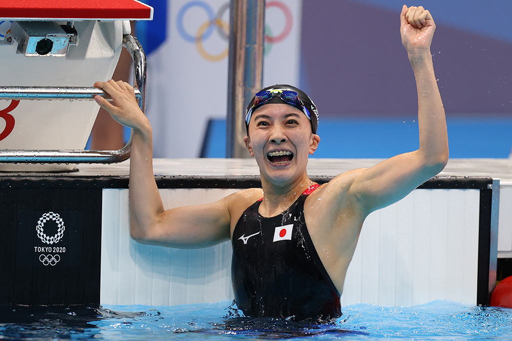 東京五輪 競泳女子 大橋悠衣 400メートル個人メドレーで金メダル 猛追振り切り 自分を信じて泳いだ Spread