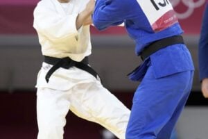 柔道女子57キロ級、芳田「銅」