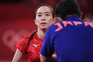 石川佳純「くやしいです...満足できる結果じゃない」準々決勝敗退 シングルス メダル獲得の悲願ならず【五輪卓球】