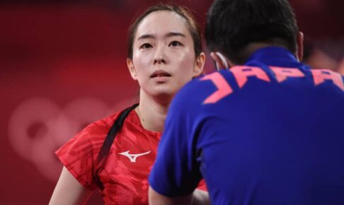 石川佳純「くやしいです...満足できる結果じゃない」準々決勝敗退 シングルス メダル獲得の悲願ならず【五輪卓球】
