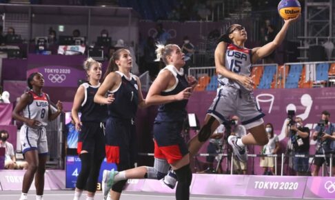 米国、ラトビアが初代王者　バスケ3人制・28日