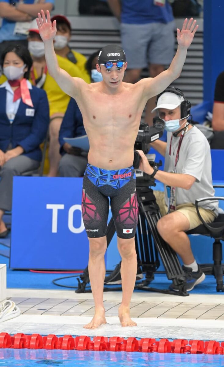 入江陵介が200背で決勝進出　8位で滑り込む　砂間敬太は準決勝敗退